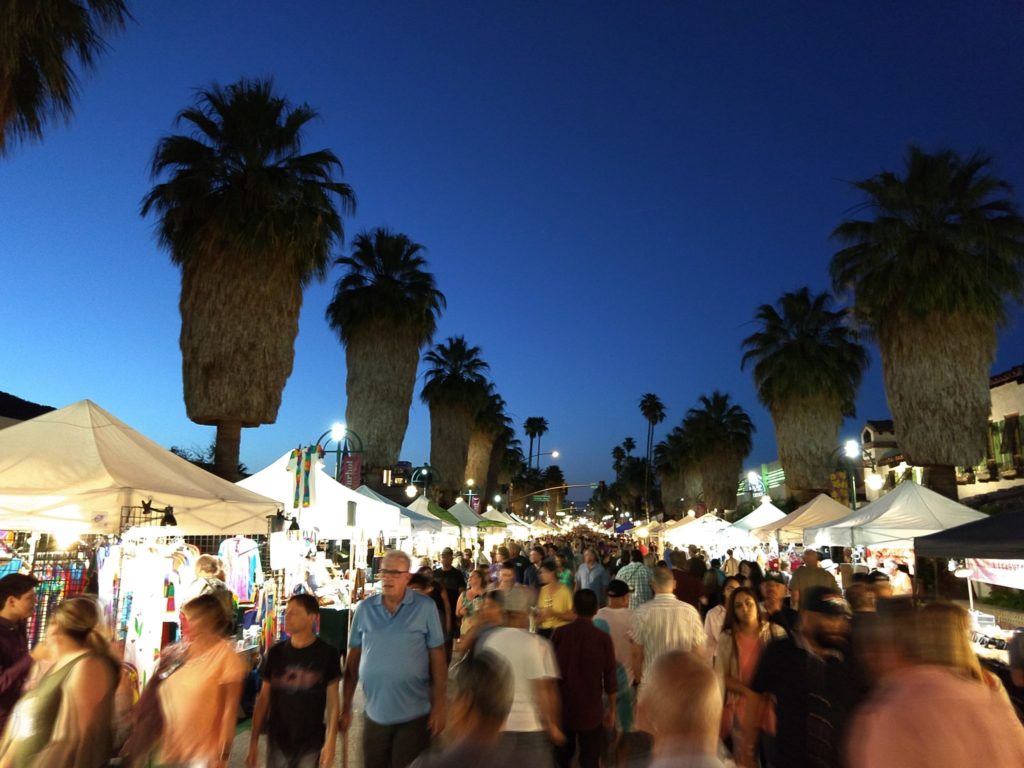 Village Fest every Thursday night downtown Palm Springs