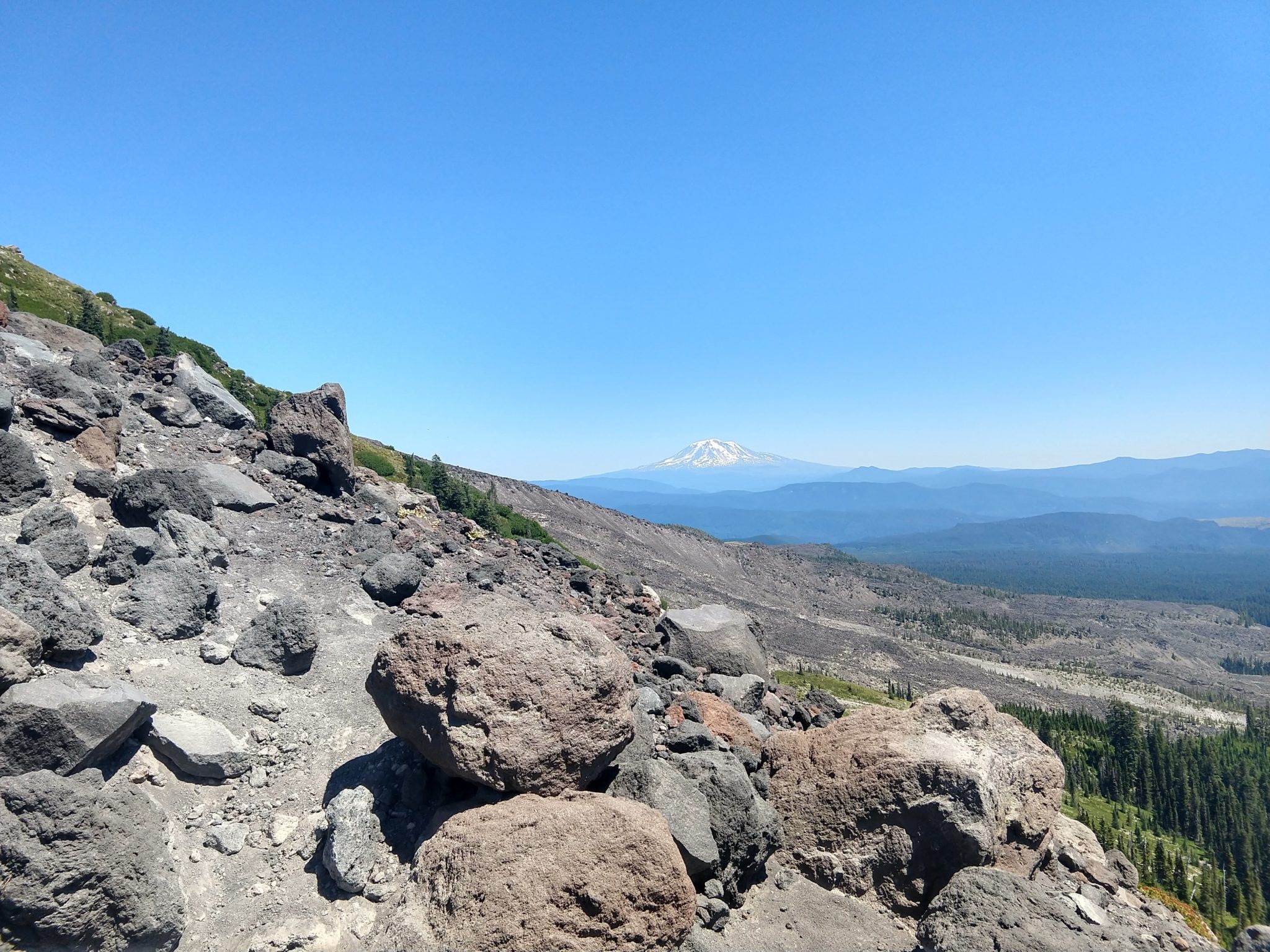 Hiking Mount St. Helens